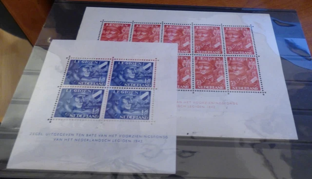 Briefmarken Niederlande: "Niederländische Legion"  (1940, postfrisch)