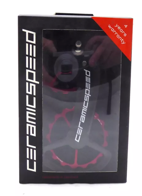 Ceramicspeed OSPW Fits SRAM Etap Black Ceramic Speed, Red