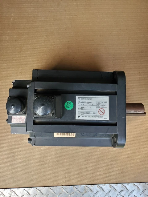 YASKAWA AC SERVO MOTOR_USAFED-20C22K_ENCODER_UTOPH-81AVF_8192-P/r