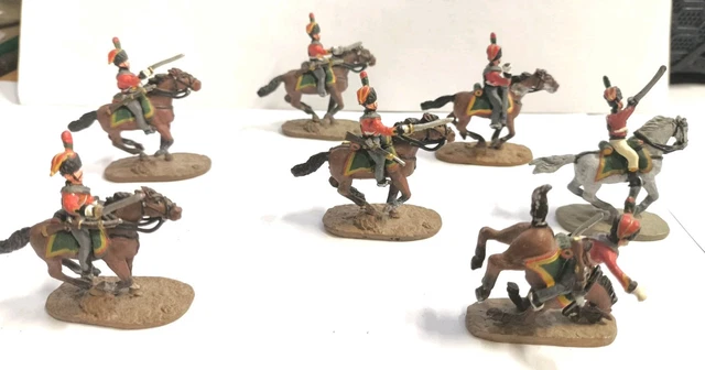Soldat Delprado – Revivre Austerlitz Lot 5 – Cavalerie Française, Métal Peint 30mm