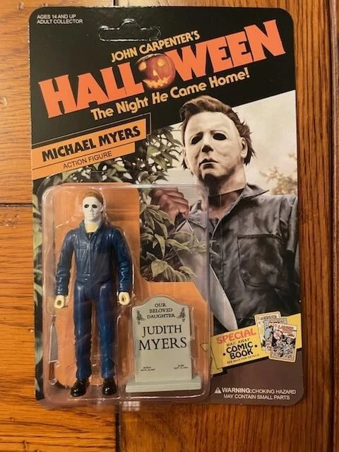 NIB John Carpenter's HALLOWEEN MICHAEL MYERS Action Figure Fright-Rags UP 🎃