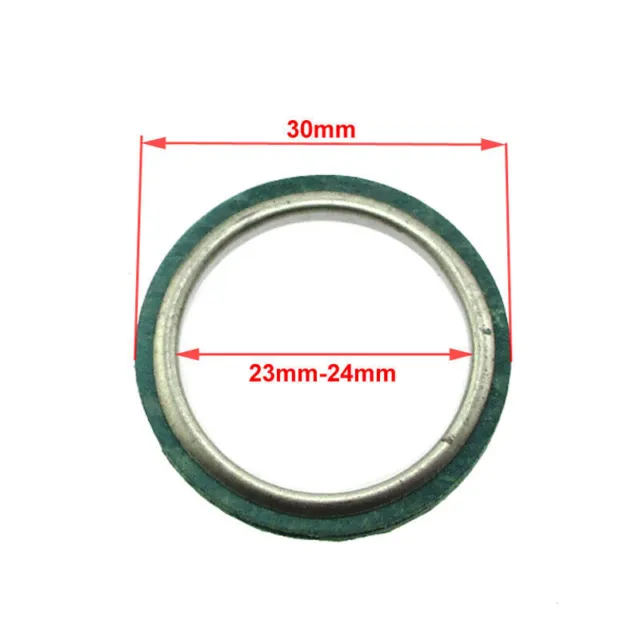 Chinese Muffler Exhaust Gasket 50 70 90 110cc GY6 Scooter Go-Kart Bike ATV Moped