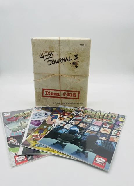 GRAVITY FALLS JOURNAL 3 By Alex Hirsch Super Rare Special Edition 