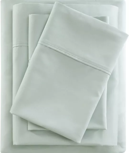 Beautyrest 400 Thread Count Wrinkle Resistant Cotton Sateen Bedding Sheet Set