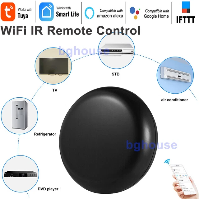 UNIVERSAL WIFI IR Remote Control For Tuya Smart Life APP Alexa Google