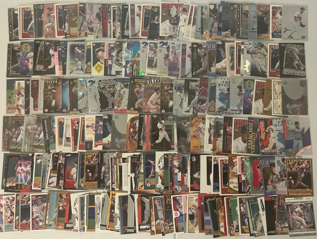 225 Card Lot of all Nomar Garciaparra Cards, Inserts, Base, + More