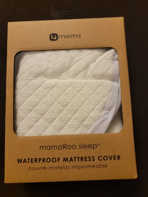 4moms Mamaroo Impermeable Colchón Moisés Sábana Cubierta Blanca Bebé