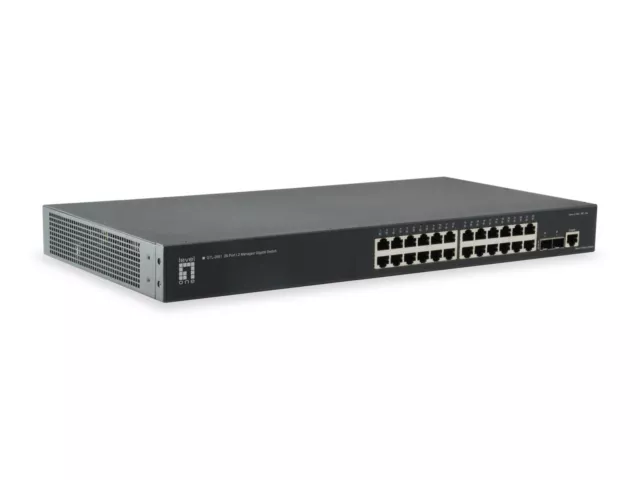 GTL-2661 - Commutateur - 24 x 10/100/1000 + 2 x 10 Gigabit SFP+