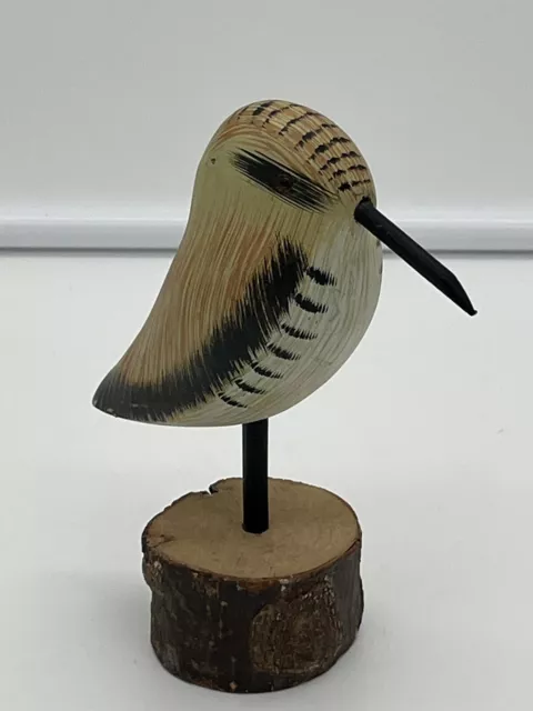 Heritage Mint Carved Wood Shore Bird Collectors Decorative Figure Folk Art