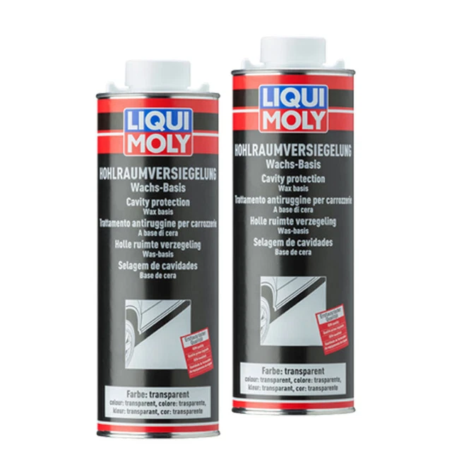 LIQUI MOLY Hohlraumversiegelung transparent 1 Liter 2x