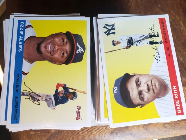 2020 Topps Archives Baseball "U-PICK" 1955 Topps Design Base Cards HOF #1-#100