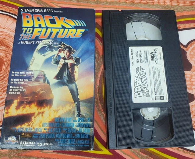 BACK TO THE Future VHS 1994 Steven Spielberg Tested 4.00 PicClick