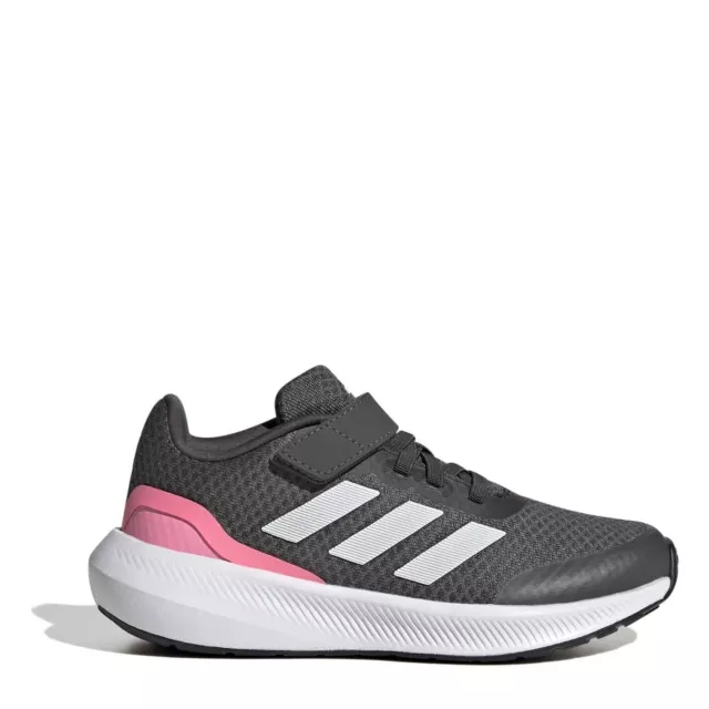 Adidas Niñas Run Falcon 3 Niños Zapatos para Correr Entrada Cuello Con Cordones