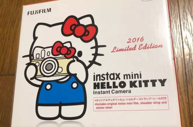 Japan Hello Kitty Pink Polaroid Fujifilm Instax Instant Film Camera Sanrio