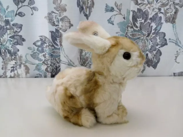 Nwt Steiff Blond Beige Melly Rabbit Bunny Soft Plush 7" Ean 080449 Button In Ear