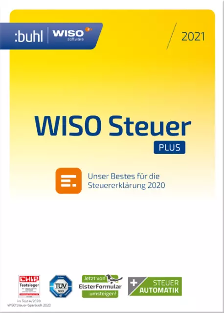 Download-Version WISO Steuer Plus 2021 (bisher Steuer-Office) Steuerjahr 2020