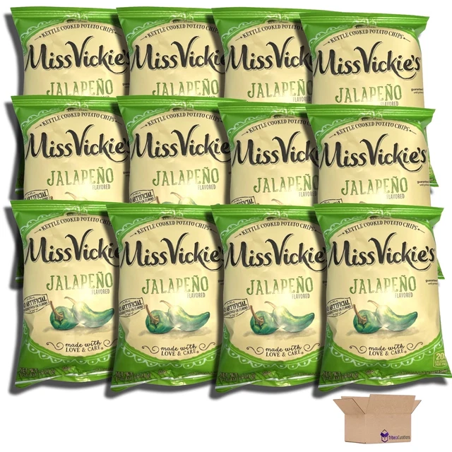 Tribeca Curations Jalapeno Bouilloire Cuit Pomme Chips Par Mme. Vickie 40.7ml