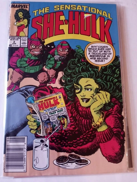 The Sensational She-Hulk #2 - 1989 - Marvel comic books a