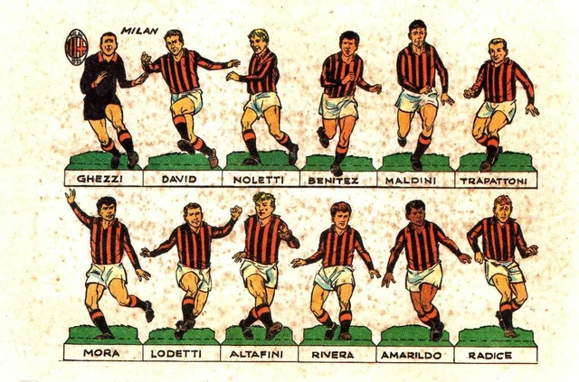 Cartolina Illustrata Squadra Ac Milan Anni 1960 Cm 9 8 X 15 Eur 9 99 Cartolina Illustrata Squadra Ac Milan Anni 1960 Cm 9 8 X 15 Eur 9 99