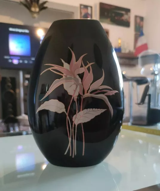 Jolie Vase En Céramique Japonaise