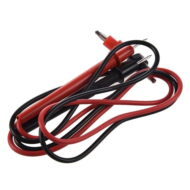1 pair 4mm banana plug multimeters meter probe measuring line 26" long Q9A1