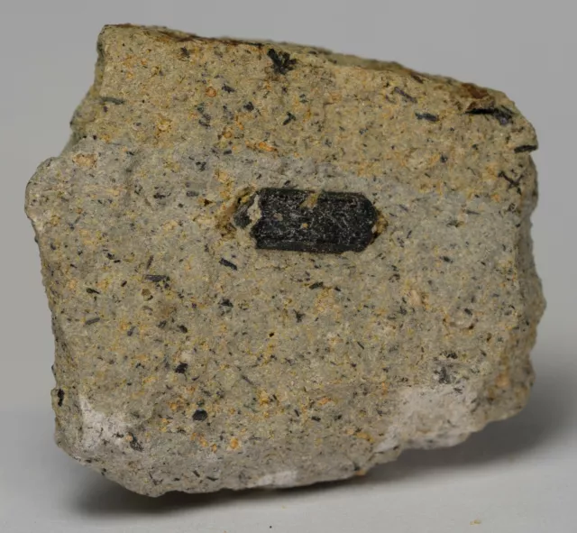 Hornblende Micromount Crottendorf Erzgebirge Mineral