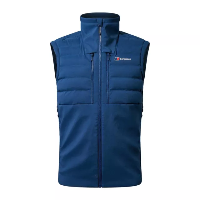 Men's Gilet Berghaus Theran Hybrid Sleeveless Jacket in Turquoise
