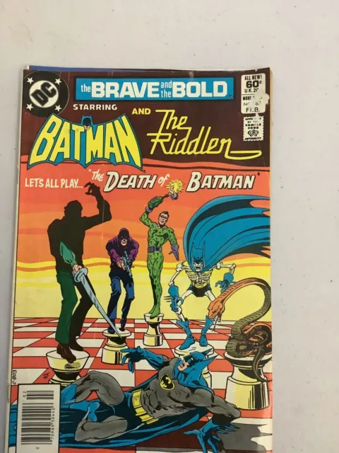 The Brave and the Bold Volume 1 #183 February, 1982 DC Comic Book By Don Kraar