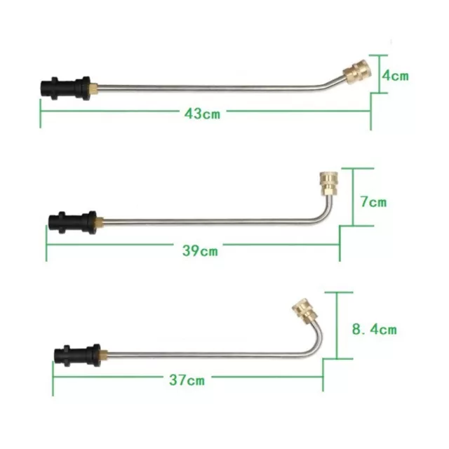 Tige d'extension en forme de U pour Karcher K2 K7 14 adaptée à divers besoins