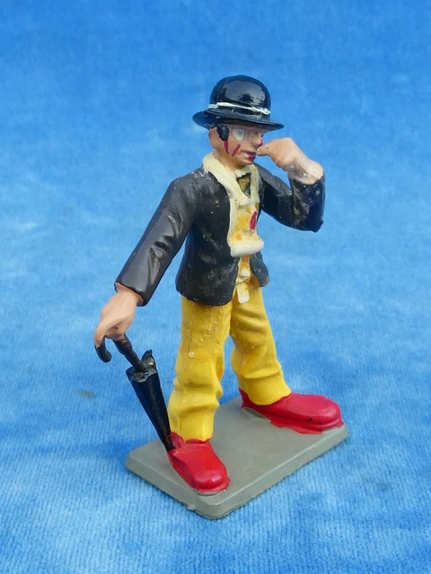 Figurine Starlux Clown De Cirque 1/72 - Soldat Miniature Collection - Occasion Bon état