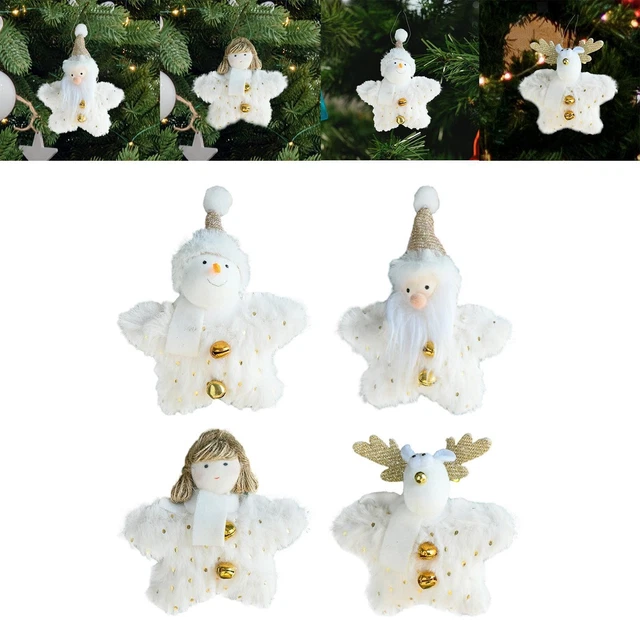 Lot De 3 Pendentifs Décoratifs Pour Sapin De Noël Accessoires