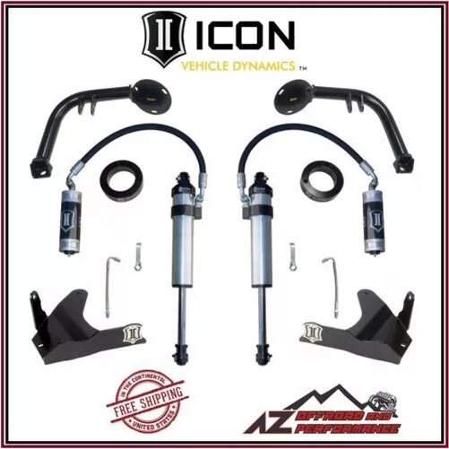 Icon S2 Secondaire Choc Système Stage 1 Pour 05-21 Toyota TACOMA 03-09 4Runner