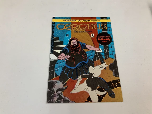 Cerebus #9 1979 VF WOW Rare And Beautiful Comic The Aardvark
