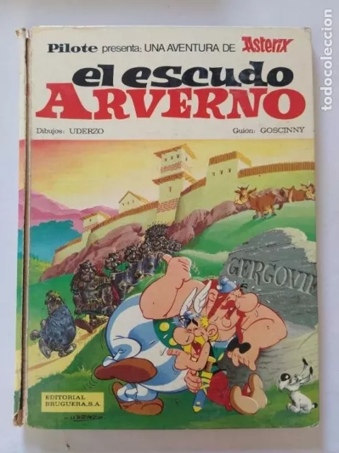 Asterix El Escudo Arverno - Bruguera - Tapa Dura - Leer Descripcion (195)