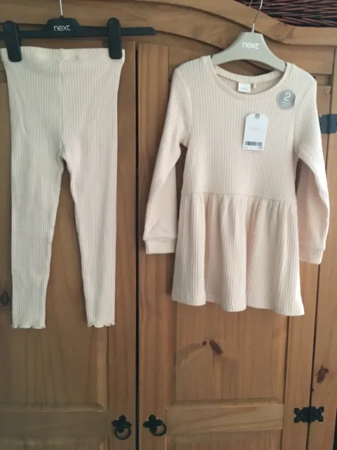 Next .. girls new two part of a 2 piece set age 4-5 year RRP £20