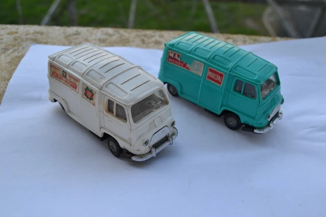 ANCIENNE NOREV PLASTIQUE Estafette Renault Tourisme Minibus Échelle 1