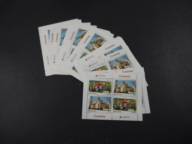 Rumänien 2017, Block "Burg" **/MNH, MiNr. Bl. 996 I (25), ME 700,-