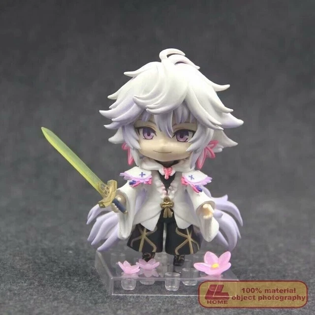 Anime FGO DX Caster/Merlin: Magus of Flowers 970 Big Head Figure Statue Toy Gift