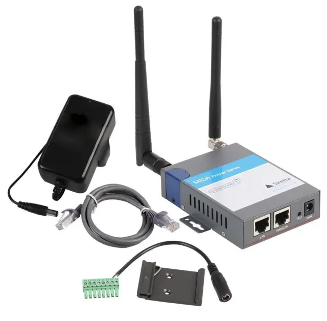 Modem-Routeur 4G LTE industriel double carte SIM IoT VPN WiFi 4 N300  -35/75°C - Achat/Vente ROBUSTEL 308326