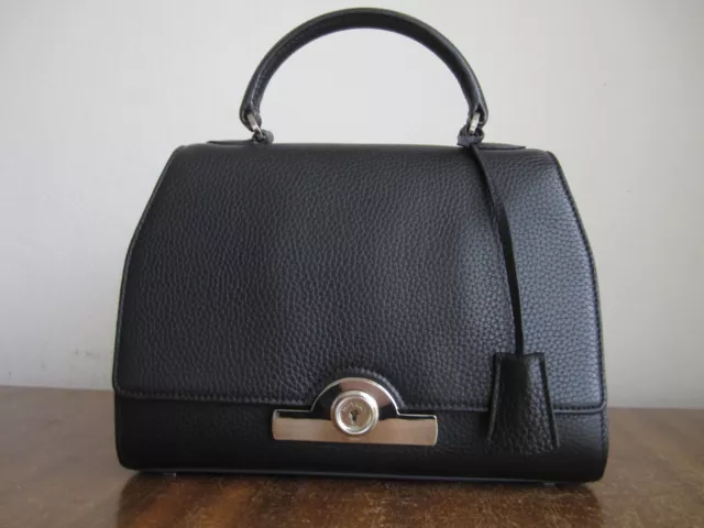 Moynat Rejane PM Taurillon Leather Silver HW