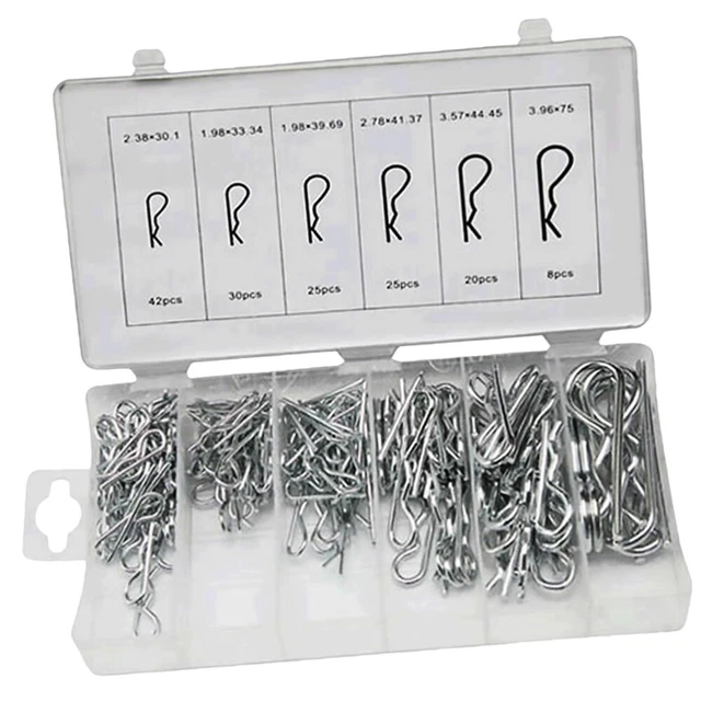 150 Pcs 150pcsr Typ Splint Federstecker Clips Federhaarnadel Anschließen