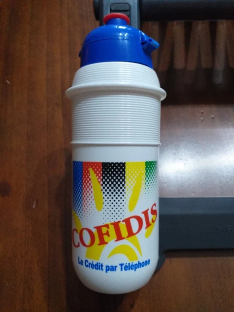 Bidon Cycliste Équipe Cofidis - Porté - Objet De Collection