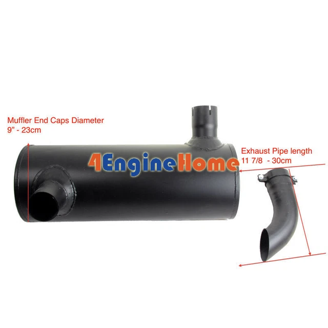 Exhaust Silencer Muffler 6209-11-5210 Fits Komatsu pc200-5 pc220-5 6d95