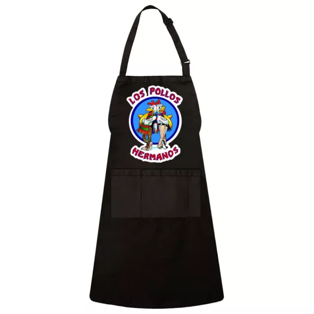 Breaking Bad - Los Pollos Hermanos Heisenberg Adjustable Kitchen Cooking Apron