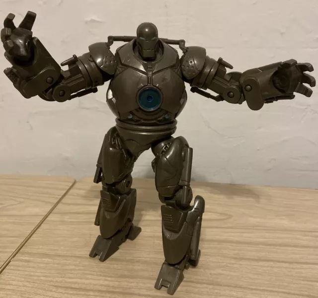 2008 Iron Man Movie Iron Monger Action Figure, Blue Arc Reactor