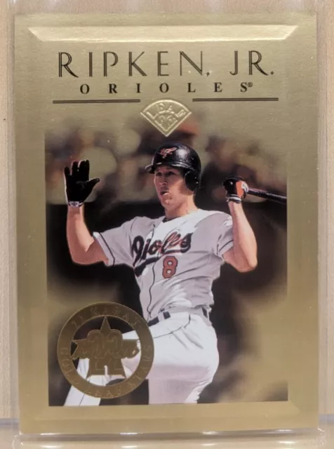 1996 Leaf 22 Karat GOLD Leaf Stars Cal Ripken Jr #8 HOF ACUTAL 22KT GOLD! /2500