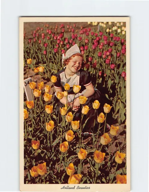 Postcard "It's Tulip Time in Holland Every Year in May" Holland Michigan USA