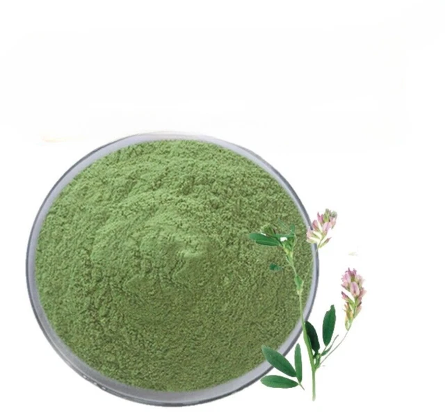 Top Grade Green Alfalfa Leaves Powder - Super Fine, Pure, good dissolving