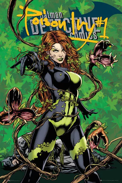 Poison Ivy Batman Dc Detective Comics Pinup Poster (61X91Cm)  Picture Print New