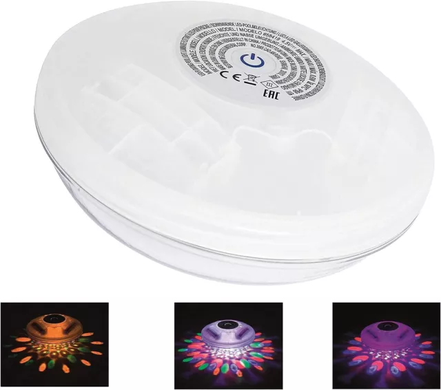 Bestway Flowclear Led Floating Light Colour Changing Spa Hot Tub Pool Effect